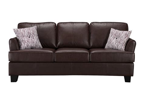 Buy Faux Leather Sleeper Sofa